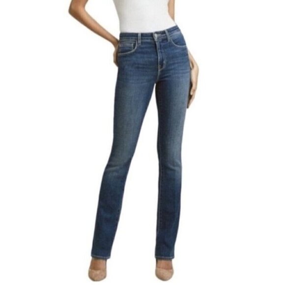 NWT L'AGENCE Marka Straight Jean in Monterey - Size 25 - Picture 1 of 7